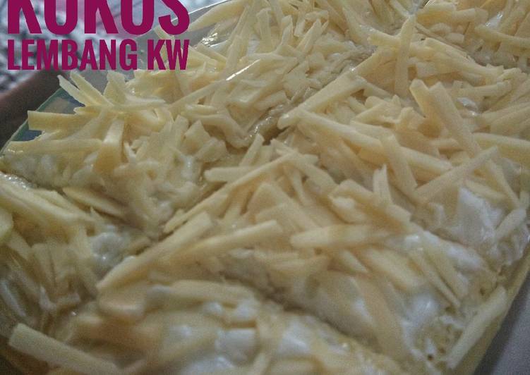 Cara Gampang Menyiapkan Bolu kukus lembang kW, Lezat