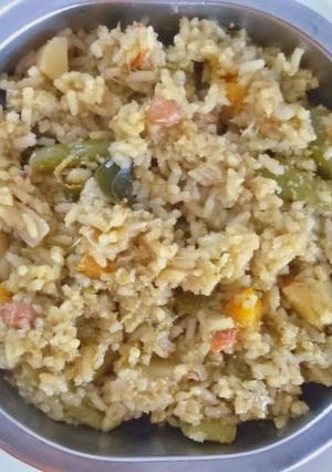 A picture of Vegetable Pulav.