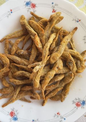 Una foto de Pejerrey frito en Freidora de aire (pescaditos)