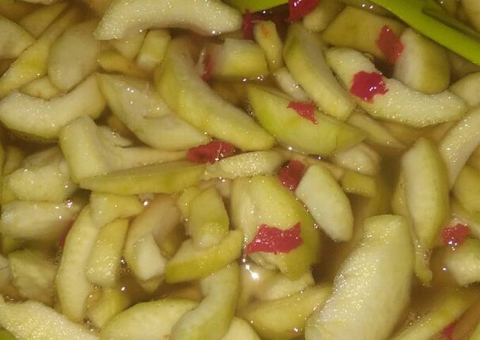 Resep: Manisan mangga muda Praktis