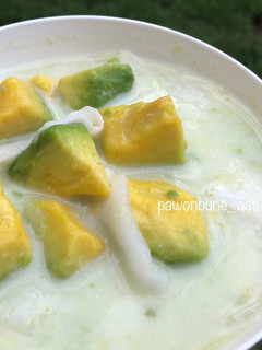 Foto resep Es Teler Susu Sederhana (alpukat & kelapa muda)