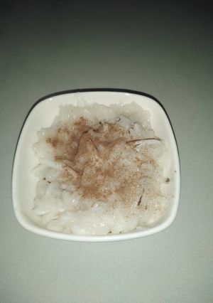 Una foto de Arroz con coco sin lácteos