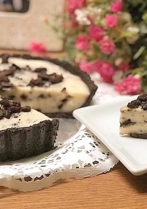 Foto resep No bake oreo cheesecake
