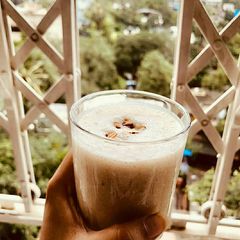 Banana Coconut Smoothie A picture of Banana Coconut Smoothie.