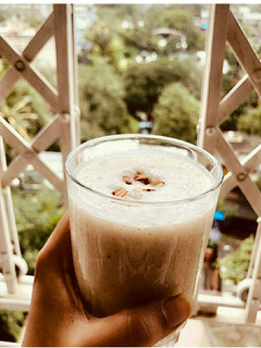 A picture of Banana Coconut Smoothie.