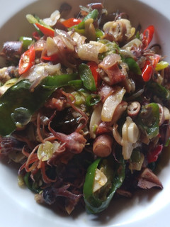 Foto resep Oseng Cumi Asin Cabe Ijo