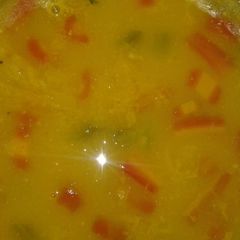 A picture of Vegetable mung dal.
