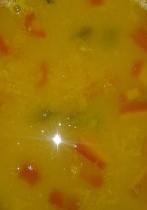 A picture of Vegetable mung dal.