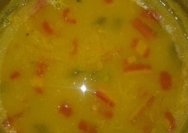 Step-by-Step Guide to Prepare Quick Vegetable mung dal
