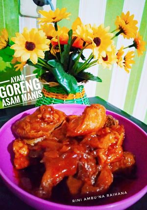 Foto resep Ayam goreng asam manis