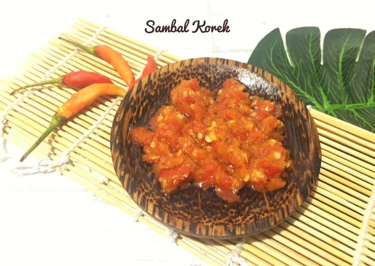 Sambal korek simple