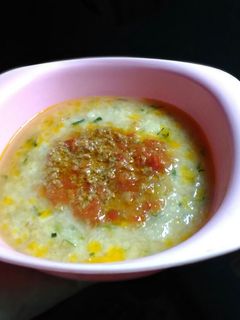 Foto resep Nasi sayur kuah soto daging/MPASI