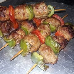 A picture of Kofta shaslik(in different style).