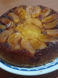 Una foto de Torta Invertida de Manzana