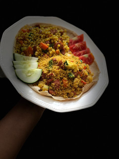 A picture of Fried couscous.