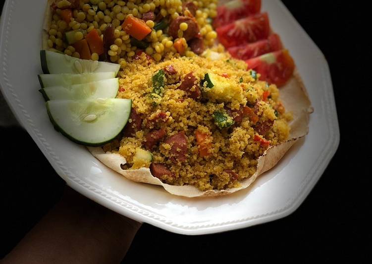 Fried couscous