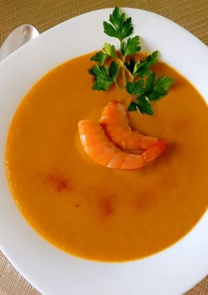 Фото Біск- креветочний суп 🍤.
