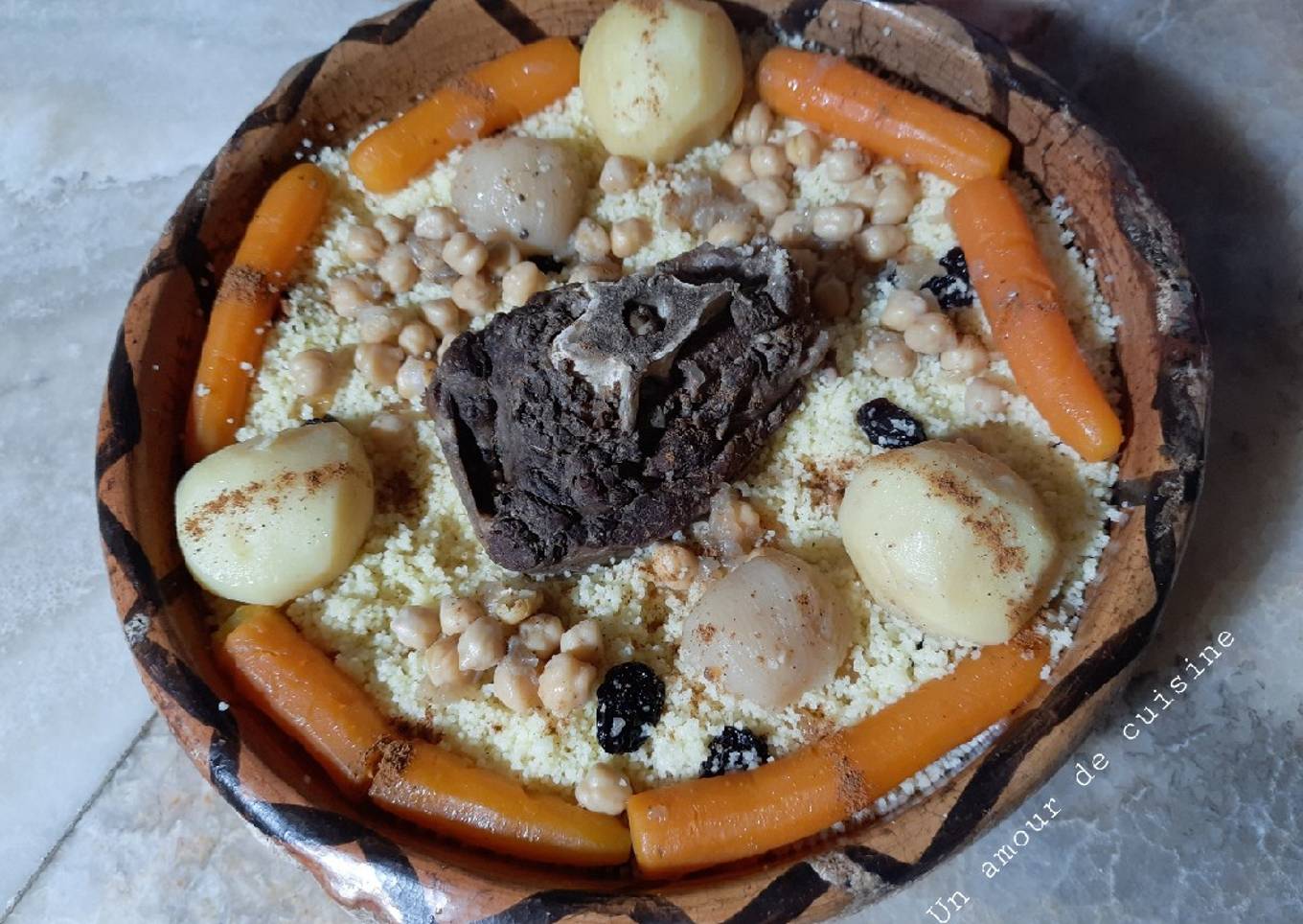 Couscous au collier d'agneau 🥣