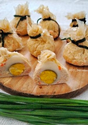 Foto resep Ekkado Ayam Telur Puyuh Kukus MPASI (9m+)