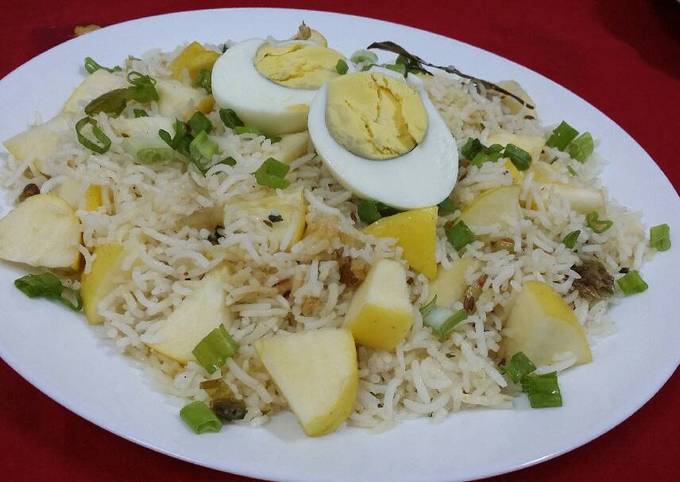 Apple Pulao/Pilaf&hellip; #healthyjunior