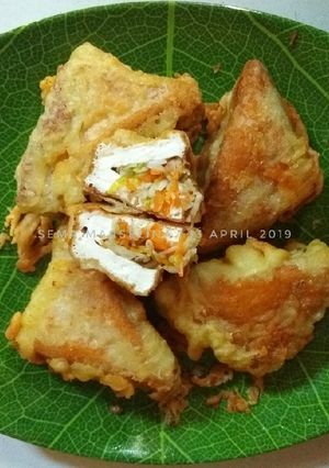 Foto resep Tahu Isi Sayuran ala Mamah (Gehu, tahu berontak)