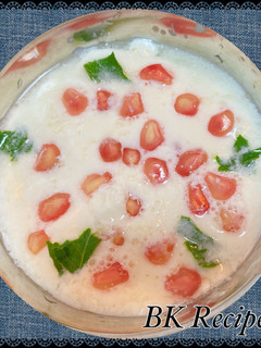 மாதுளை தயிர் சாதம் (Maathulai thayir saatham recipe in tamil) செய்முறை முக்கிய புகைப்படம்
