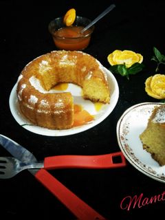 सूजी और संतरे का पाउंड केक (Suji aur santre ka pound cake recipe in Hindi) रेसिपी मुख्य फोटो
