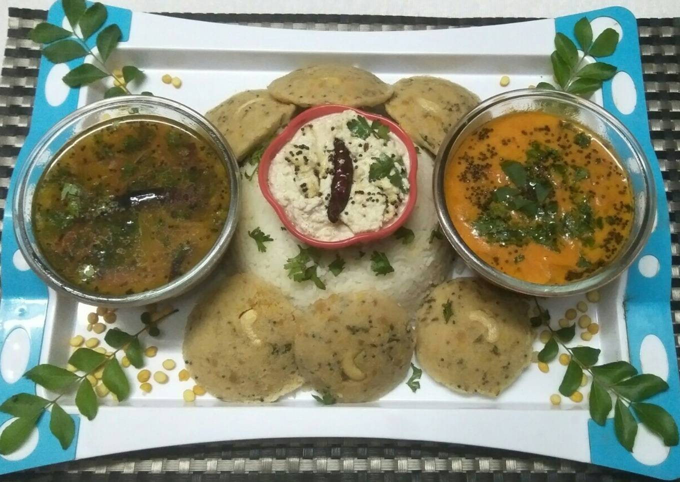South Indian meal