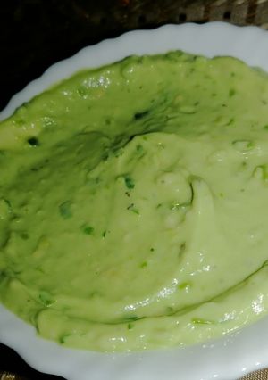 صورة لوصفة صلصة الافوكادو 🥑