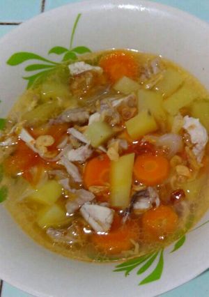 Foto resep Sop ayam suir suir