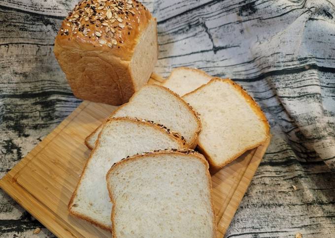 高纖黃金亞麻籽吐司🍞麵包機版本 食譜成品照片