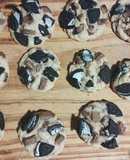 Cookies de chocolate con oreo