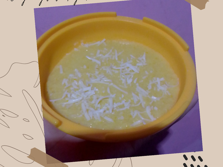 Langkah Mudah untuk Membuat Bubur Jasuke (Jagung,Susu,Keju) Snack Time /Makan Selingan 6bln+ Anti Gagal