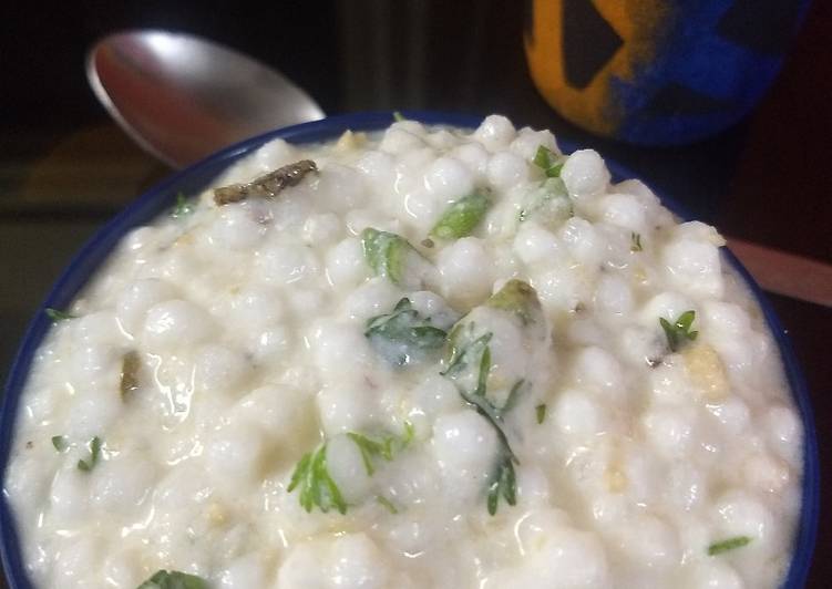 Easiest Way to Make Award-winning Curd sabudana