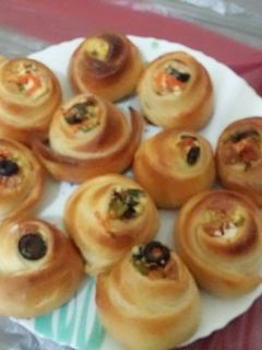 صورة لوصفة فطائر الوردة اللذيذة🌹😋