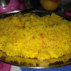 A picture of Veg masala khichdi.