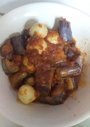 Foto resep Terong balado telur puyuh