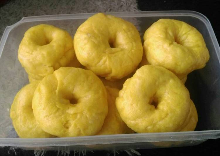 Donat labu kuning kukus