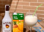 Una foto de piña colada sin alcohol