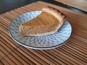 A picture of pumpkin pie