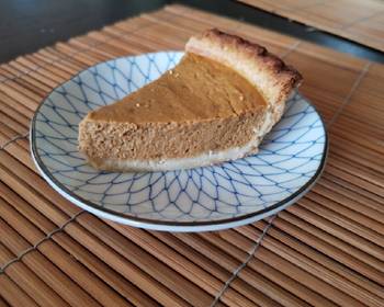 The New Way Serving Recipe Pumpkin Pie Practical Delicious