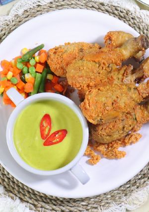 Foto resep Pentol Mendol Tempe Saus Opor Khas Malang