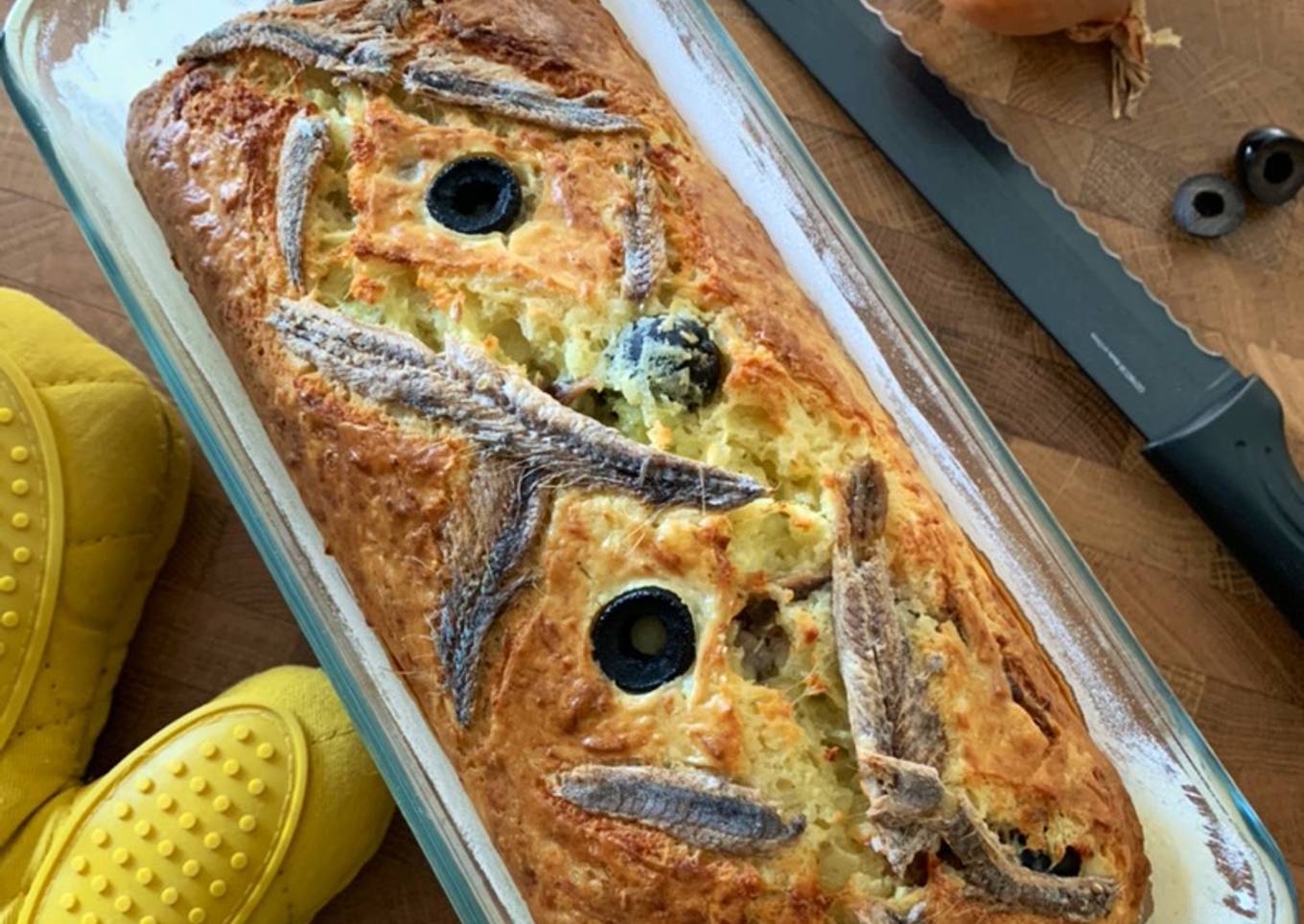 ☆Cake façon Pissaladière☆