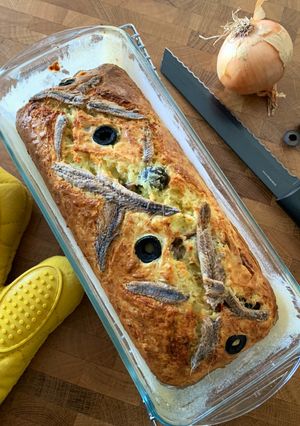 Une photo de ☆Cake façon Pissaladière☆