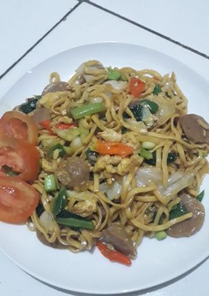 Foto resep Mie goreng bumbu iris