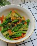 Bông cải xào cà rốt