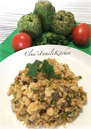 Foto resep Cod rice/Arròs de bacallá