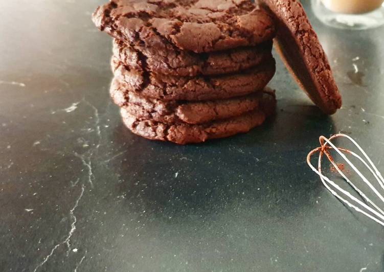 Maniere simple a Faire Tous les soirs de la semaine Cookies façon brownie vegan