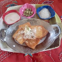 A picture of Sweet bread toast.