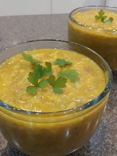 عکسی از دستور سوپ گوشت با جو پرک